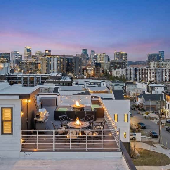 Walk to Broadway • Rooftop Fire Pit • SkylineViews - Image 1