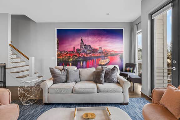 Walk to Broadway • Rooftop Fire Pit • SkylineViews - Image 2